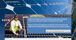 Desktop Screenshot of pacificpanelcleaners.com